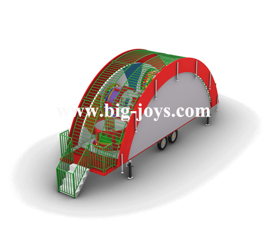 Christmas Theme Coffee Cup With Trailer